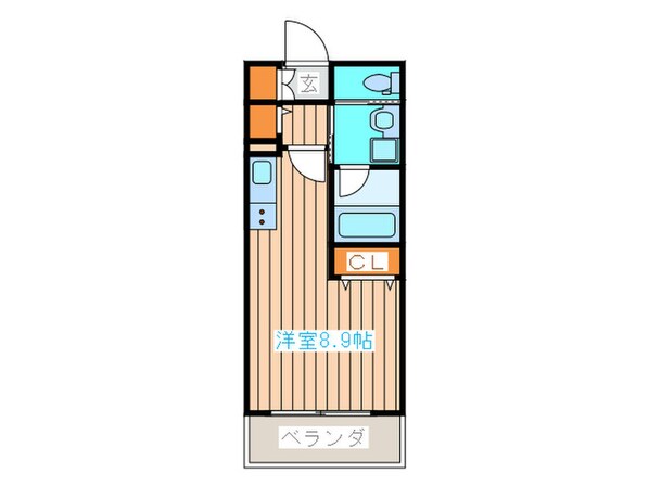 ルミエール日泉の物件間取画像